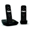 Image de Gigaset Téléphone sans fil AS690A Duo avec répondeur - Noir