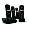 Image de Gigaset as690a quattro téléphone analog/dect noir
