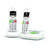 Image de Gigaset e290a duo téléphone analog/dect identification de l'appelant blanc