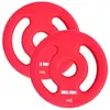 Image de Disques en néoprène 30/31 mm 2 KG (2x1 KG) Gorilla Sports