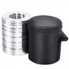 Image de Mini disques chromés 50/51 mm - Lot de 5 kg avec housse de transport Gorilla Sports