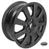 Image de Jante alu 15 pouces MAGMA Interio 4x100 6J ET38, Farbe Schwarz Matt