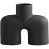 Image de 101 COPENHAGEN - Vase Cobra - Marron - Céramique - Designer Tommy Hyldahl