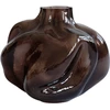 Image de 101 COPENHAGEN - Vase Wabi - Marron - Verre soufflé bouche - Designer Tommy Hyldahl