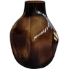 Image de 101 COPENHAGEN - Vase Bakku - Marron - Verre soufflé bouche - Designer Tommy Hyldahl