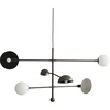 Image de 101 COPENHAGEN - Lustre Sahn - Marron - Métal plaqué bronze - Designer Tommy Hyldahl