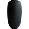 Image de 101 COPENHAGEN - Vase Sunao - Noir - Céramique émaillée - Designer Tommy Hyldahl