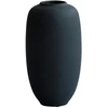 Image de 101 COPENHAGEN - Vase Sunao - Noir - Céramique émaillée - Designer Tommy Hyldahl
