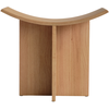 Image de 101 COPENHAGEN - Tabouret Brutus - Bois naturel - Chêne massif - Designer Tommy Hyldahl
