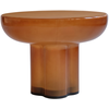 Image de 101 COPENHAGEN - Table basse Crown - Orange - Verre soufflé bouche - Designer Tommy Hyldahl