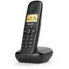 Image de Téléphone sans fil Gigaset DECT Basic 100 solo - Fonction mains libres - Noir