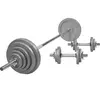 Image de Set d'haltères 100 kg Collier en étoile Gorilla Sports