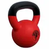 Image de Kettlebell en fonte avec revêtement en vinyle 8 KG Gorilla Sports
