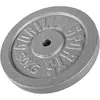 Image de Disque de poids en fonte 30/31 mm Argent / 30 KG Gorilla Sports