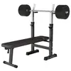 Image de Banc de musculation avec set d'haltères longs 38 KG Gorilla Sports