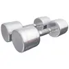 Image de Haltères courts chromés 16 KG (2x8 KG) Gorilla Sports