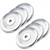 Image de Disques de musculation en fonte chromés 30/31 mm SET 30KG (4x2,5 4x5KG) Gorilla Sports