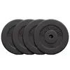 Image de Disques musculation en plastique 30/31 mm SET 30KG (4x2,5 4x5KG) Gorilla Sports