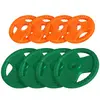 Image de Disque olympique en caoutchouc avec poignées 50/51mm SET 30KG (4x2,5 4x5KG) Gorilla Sports