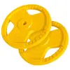 Image de Disque en caoutchouc avec poignées 30/31 mm SET 30 KG (6x5 KG) Gorilla Sports