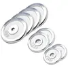 Image de Disques de musculation en fonte chromés 30/31 mm SET 27,5 KG Gorilla Sports