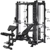Image de Multipresse Smith machine complète avec banc et câbles Maxxus