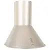 Image de Klarstein lumio retro hotte aspirante murale acier 60cm - extraction 430m³h - 3 vitesses - couleur champagne en occasion ou reconditionné