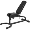 Image de Banc inclinable réglable avec extension de jambes et pupitre à biceps Gorilla Sports