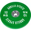 Image de Disque bumper professionnel en caoutchouc 50/51 mm 10 KG Gorilla Sports