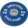 Image de Disque bumper professionnel en caoutchouc 50/51 mm 20 KG Gorilla Sports