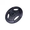 Image de Disque musculation fonte 30/31 mm ou 50/51 mm avec poignées Noir / 30mm / 20 KG Gorilla Sports