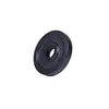 Image de Disque de poids en fonte 30/31 mm Noir / 1,25 KG Gorilla Sports