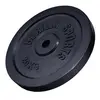 Image de Disque de poids en fonte 30/31 mm Noir / 20 KG Gorilla Sports