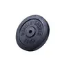 Image de Disque de poids en fonte 30/31 mm Noir / 25 KG Gorilla Sports