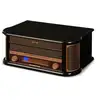 Image de Auna belle epoque 1908 chaîne hifi stéréo rétro avec platine vinyle usb - cd mp3 - tuner radio et k7 - design bois en occasion ou reconditionné