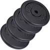 Image de Disques de musculation 30/31 mm en fonte 15 "  60 kg 40 KG (4 x 10 KG) ScSports