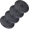 Image de Disques de musculation 30/31 mm en fonte 15 "  60 kg 60 KG (4 x 15 KG) ScSports
