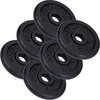Image de Disques de musculation en fonte 2   20 kg 15 KG (6 x 2.5 KG) ScSports
