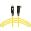 Image de Cobra Tether cordon coudé USB-C vers USB-C 5Gbps 10m - Jaune