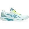 Image de Chaussures Tennis ASICS Solution Speed FF2 Clay Femme coloris bleu marine apaisant/gris 37 1042A134-405