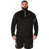 Image de T-shirt Running Homme ASICS ASICS Icon Ls 1/2 Zip Long Sleeve Black XL 2011D241-001
