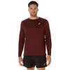 Image de T-shirt de Running ASICS Core Ls Haut Homme Rouge S 2011D219-200