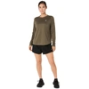 Image de T-shirt de Running ASICS Core Ls Haut Femme Vert Foncé S 2012D181-300