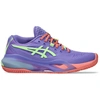 Image de Chaussures de Padel ASICS Gel-Resolution X Padel Femme Améthyste/Vert 37 1042A285-501