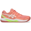 Image de Chaussures de Padel ASICS Gel-Dedicate 8 Padel Femme Guava/Blanco 39.5 1042A241-700