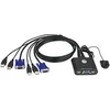 Image de Aten CS22U Switch KVM VGA/USB Multiplateformes