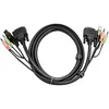 Image de Aten câble kvm dvi-i usb single link 3m