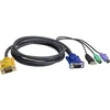 Image de Aten câble kvm usb 1,8m ps/2