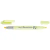 Image de Surligneur Pentel Illumina Flex double pointe - Jaune