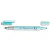 Image de Surligneur Pentel Illumina Flex bi-pointe 2,5/4,2mm - Coloris bleu clair pastel